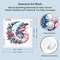 Special Shape Butterfly Diamond Art Painting Kits for Adults,Flower Diamond Painting Kits for Beginners,Flag Diamond Art Kits